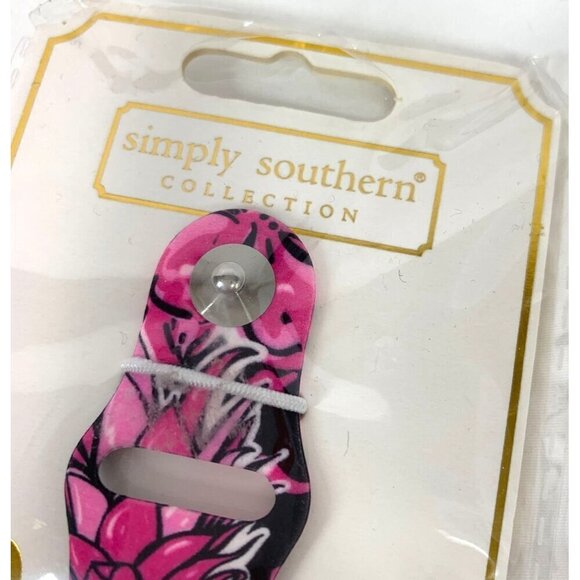 Apple Watch Replacement Band Simply Southern Floral Pink White Silicone 38-42mm - Picture 3 of 3